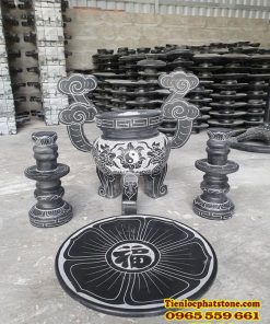 Bát hương đá 09