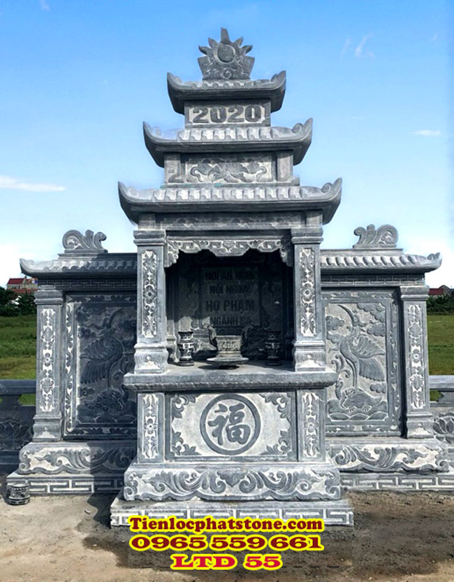 Lăng thờ đá đẹp 1