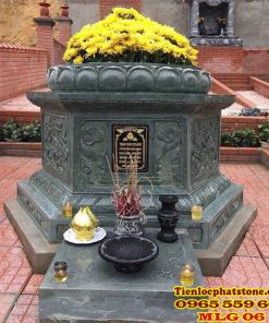 Mộ lục giác đá 06