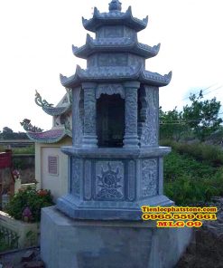 Mộ lục giác đá 09