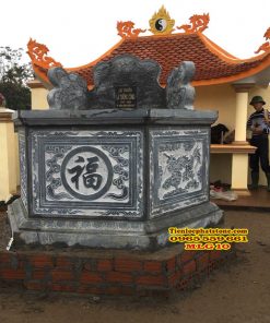 Mộ lục giác đá 10