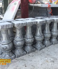 Lan can con tiện đá 04