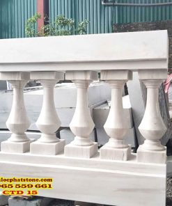 Lan can con tiện đá 15