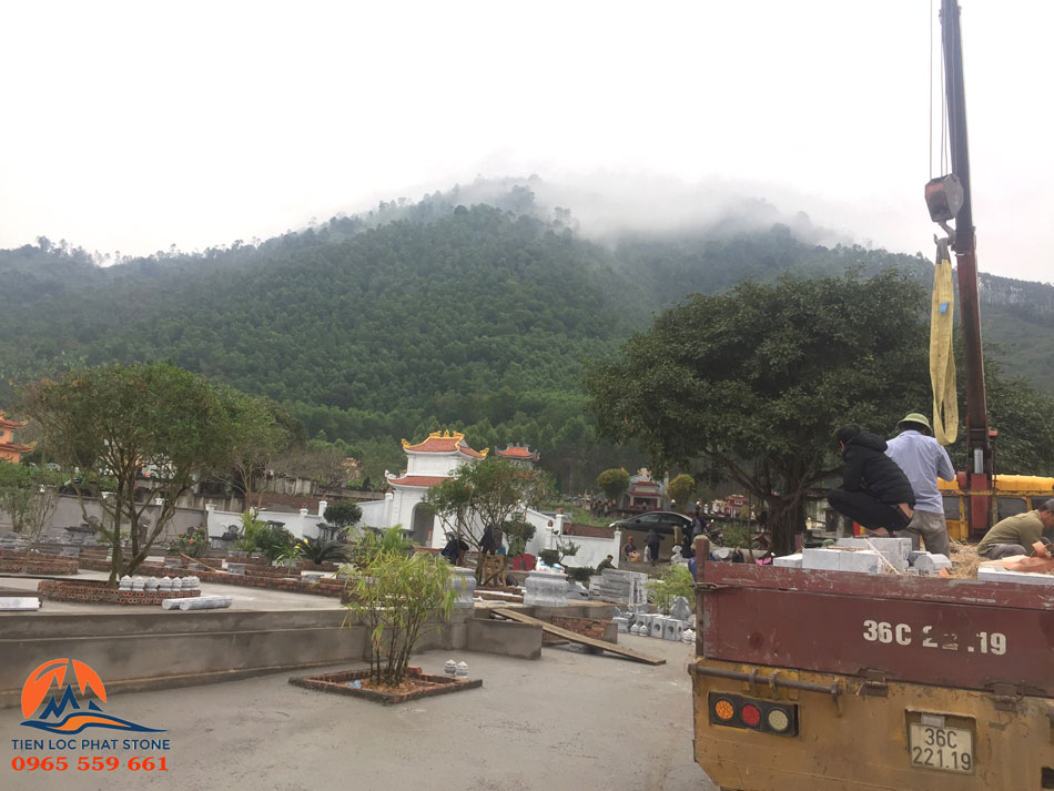 Bàn giao khu lăng mộ đá tại Phú Thọ chất lượng