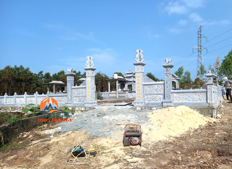 Bàn giao khu lăng mộ đá tại Hà Nội - chất lượng 1