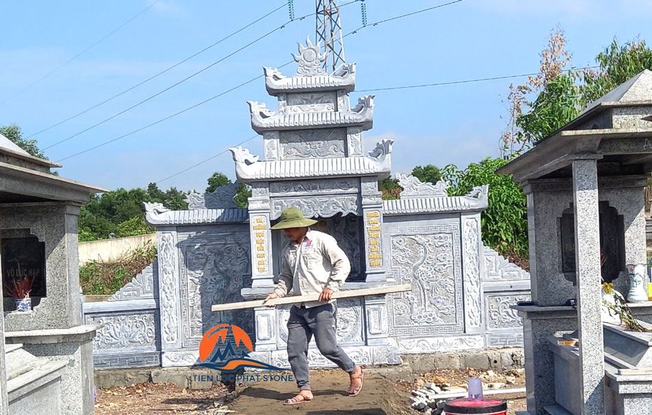 Bàn giao khu lăng mộ đá tại Hà Nội - chất lượng