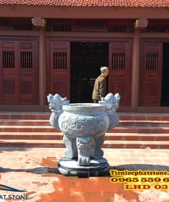 Lư hương đá MS03