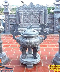 Lư hương đá 08