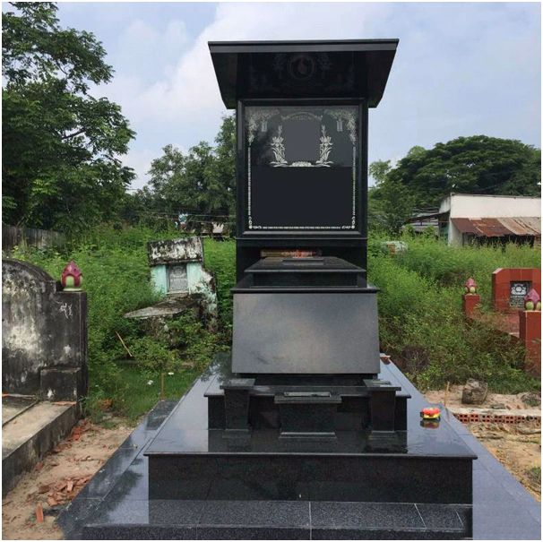 Mộ đá granite nguyên khối