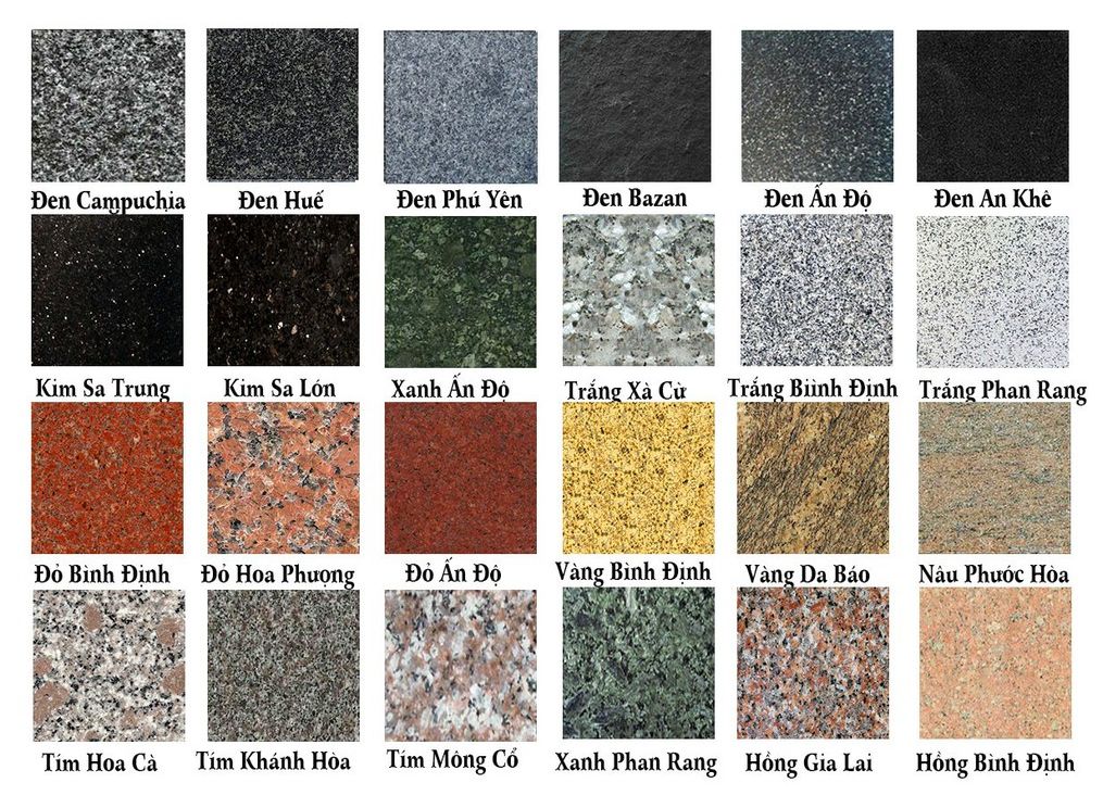 Đá Granite (hoa cương) 2