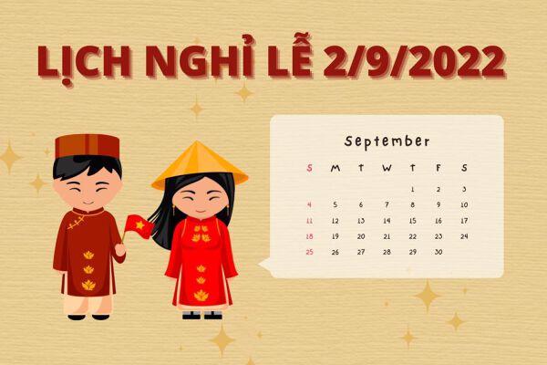 Nghỉ lễ 2/0/2022