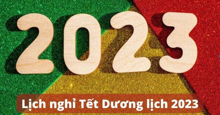Thông báo nghỉ lễ tết dương lịch 2023
