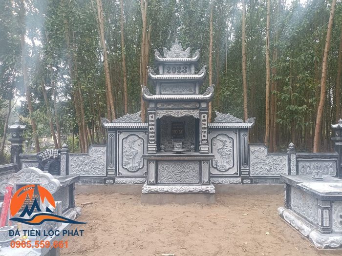 Hoàn thiện lăng mộ đá dòng họ Lê