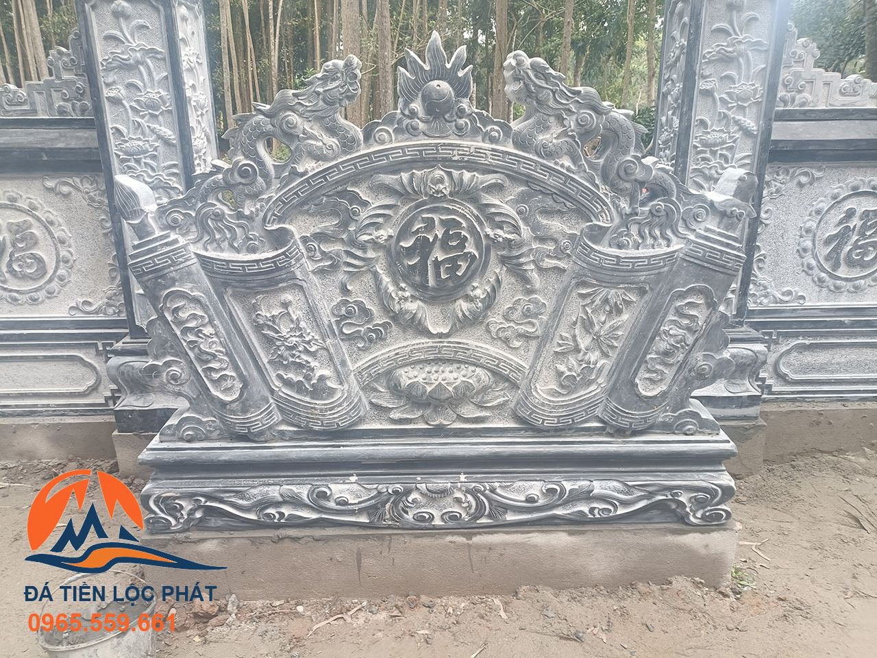 Hoàn thiện lăng mộ đá dòng họ Lê 2