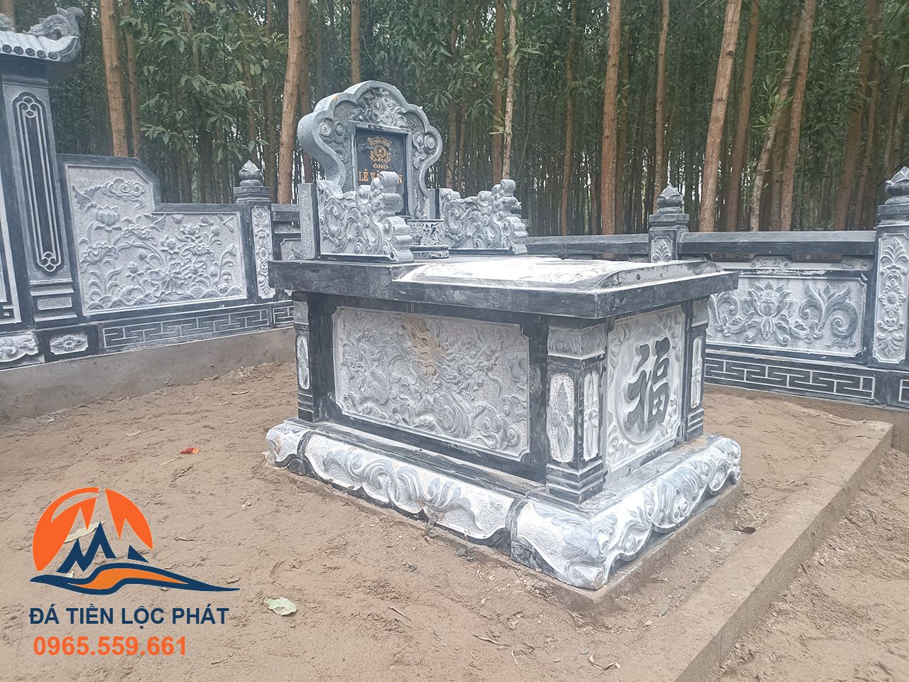 Hoàn thiện lăng mộ đá dòng họ Lê 8