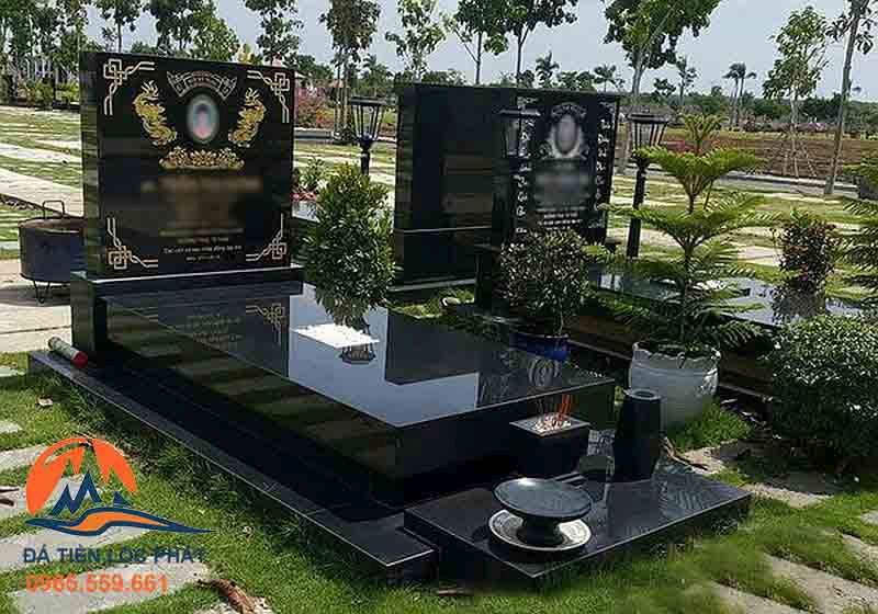 Mẫu mộ ốp đá 17