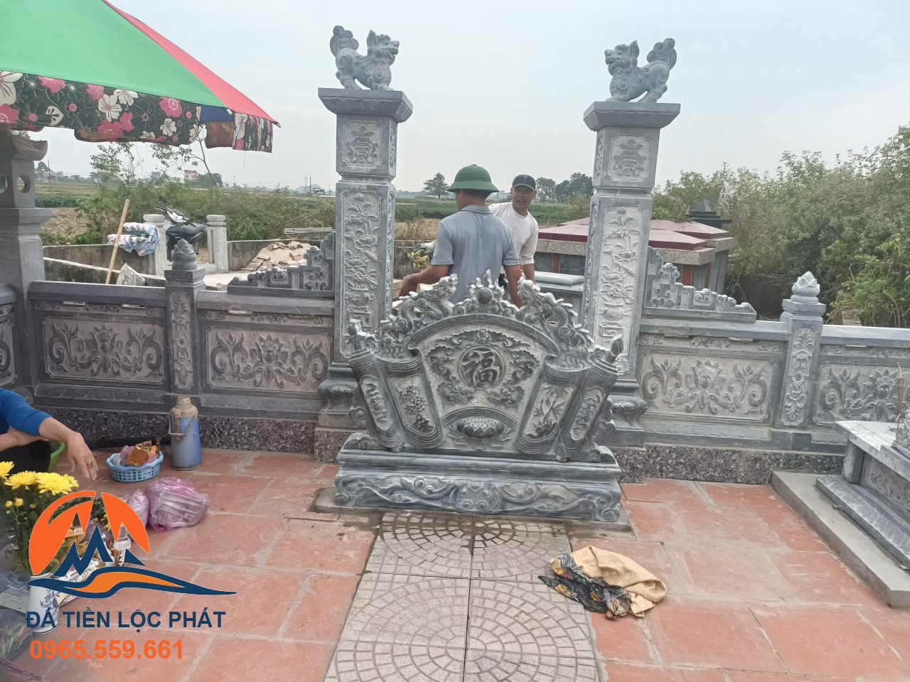 Hoàn thiện khu mộ đá gia tộc họ Nguyễn ở Thanh Hóa (10)