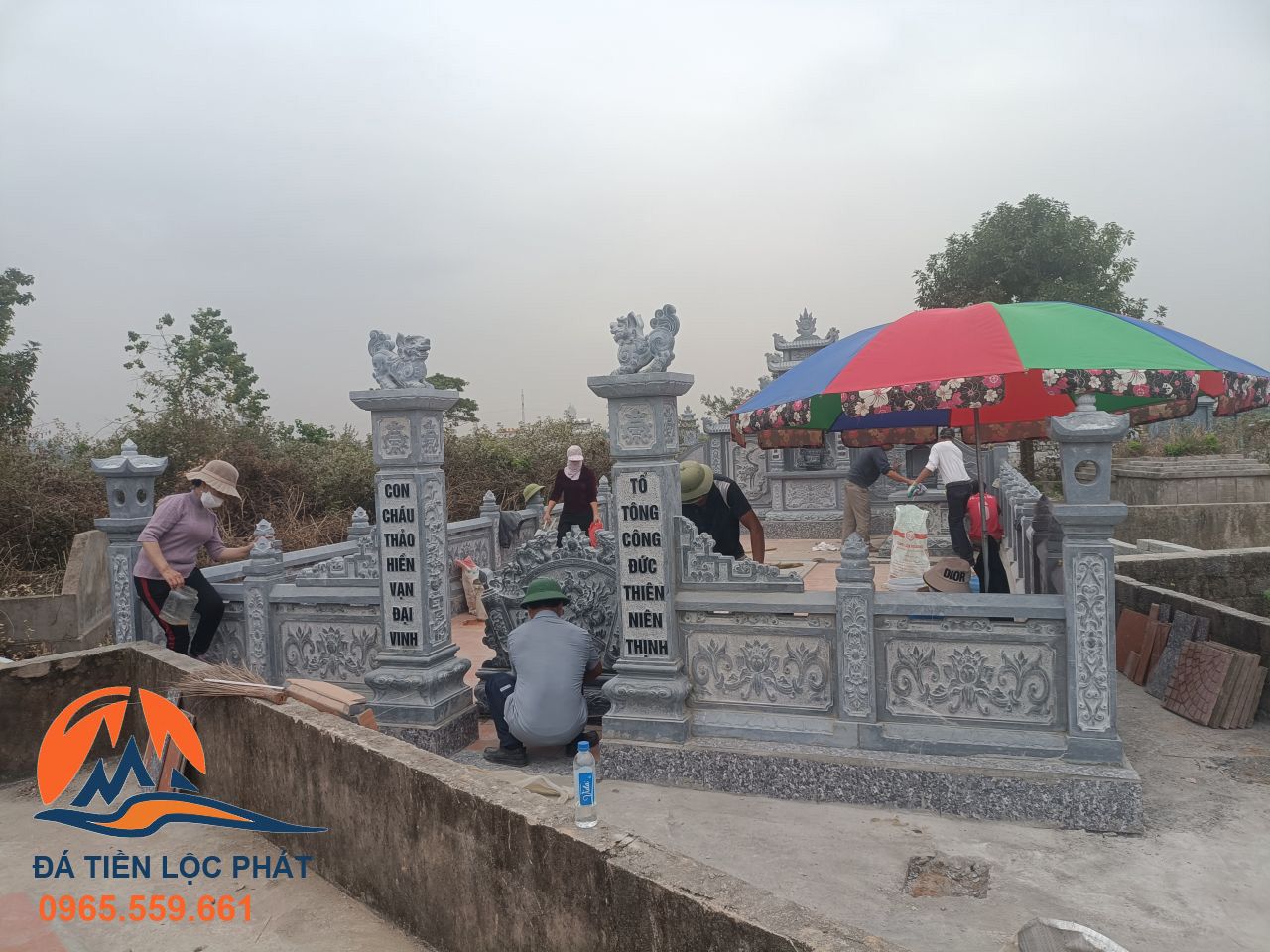 Hoàn thiện khu mộ đá gia tộc họ Nguyễn ở Thanh Hóa (3)