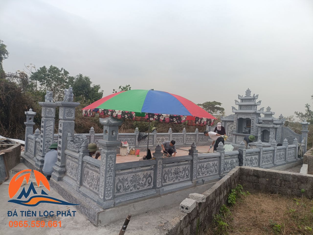 Hoàn thiện khu mộ đá gia tộc họ Nguyễn ở Thanh Hóa (4)