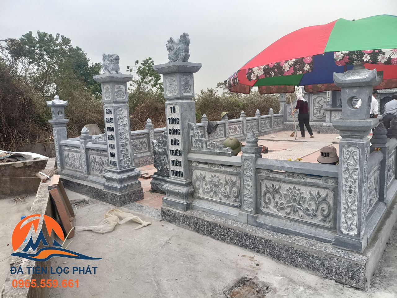 Hoàn thiện khu mộ đá gia tộc họ Nguyễn ở Thanh Hóa (5)