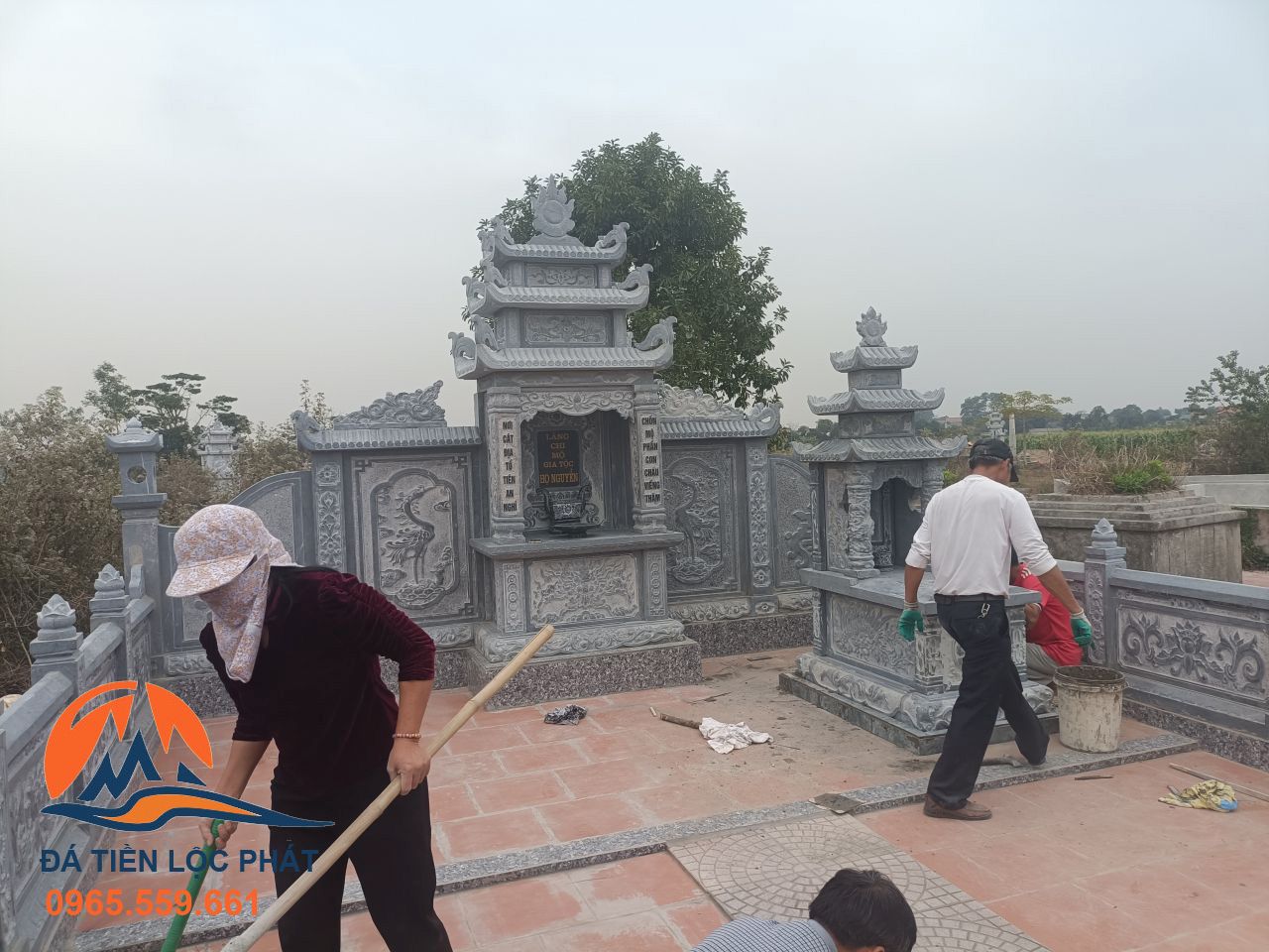 Hoàn thiện khu mộ đá gia tộc họ Nguyễn ở Thanh Hóa (9)